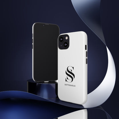 Sleek Phone Case with Monogram, Tough Phone Cover, Customizable Cases, Stylish Gadget Accessory, Gift for Tech Lovers, Modern Design