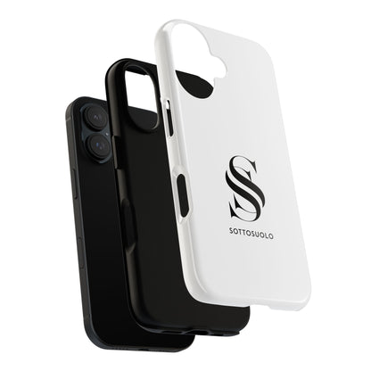 Sleek Phone Case with Monogram, Tough Phone Cover, Customizable Cases, Stylish Gadget Accessory, Gift for Tech Lovers, Modern Design