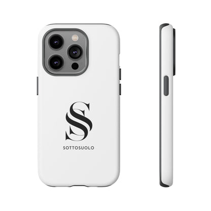 Sleek Phone Case with Monogram, Tough Phone Cover, Customizable Cases, Stylish Gadget Accessory, Gift for Tech Lovers, Modern Design