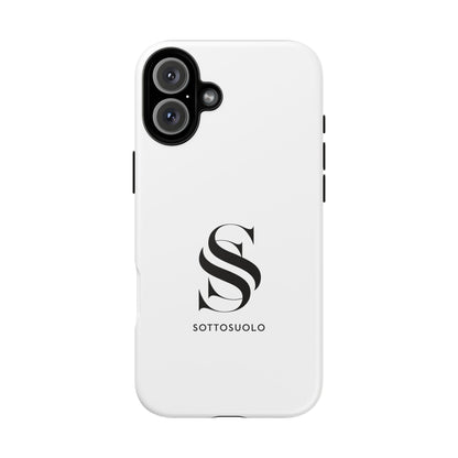 Sleek Phone Case with Monogram, Tough Phone Cover, Customizable Cases, Stylish Gadget Accessory, Gift for Tech Lovers, Modern Design