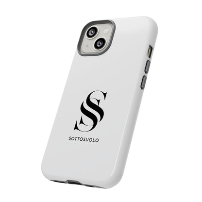 Sleek Phone Case with Monogram, Tough Phone Cover, Customizable Cases, Stylish Gadget Accessory, Gift for Tech Lovers, Modern Design