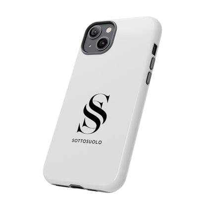 Sleek Phone Case with Monogram, Tough Phone Cover, Customizable Cases, Stylish Gadget Accessory, Gift for Tech Lovers, Modern Design