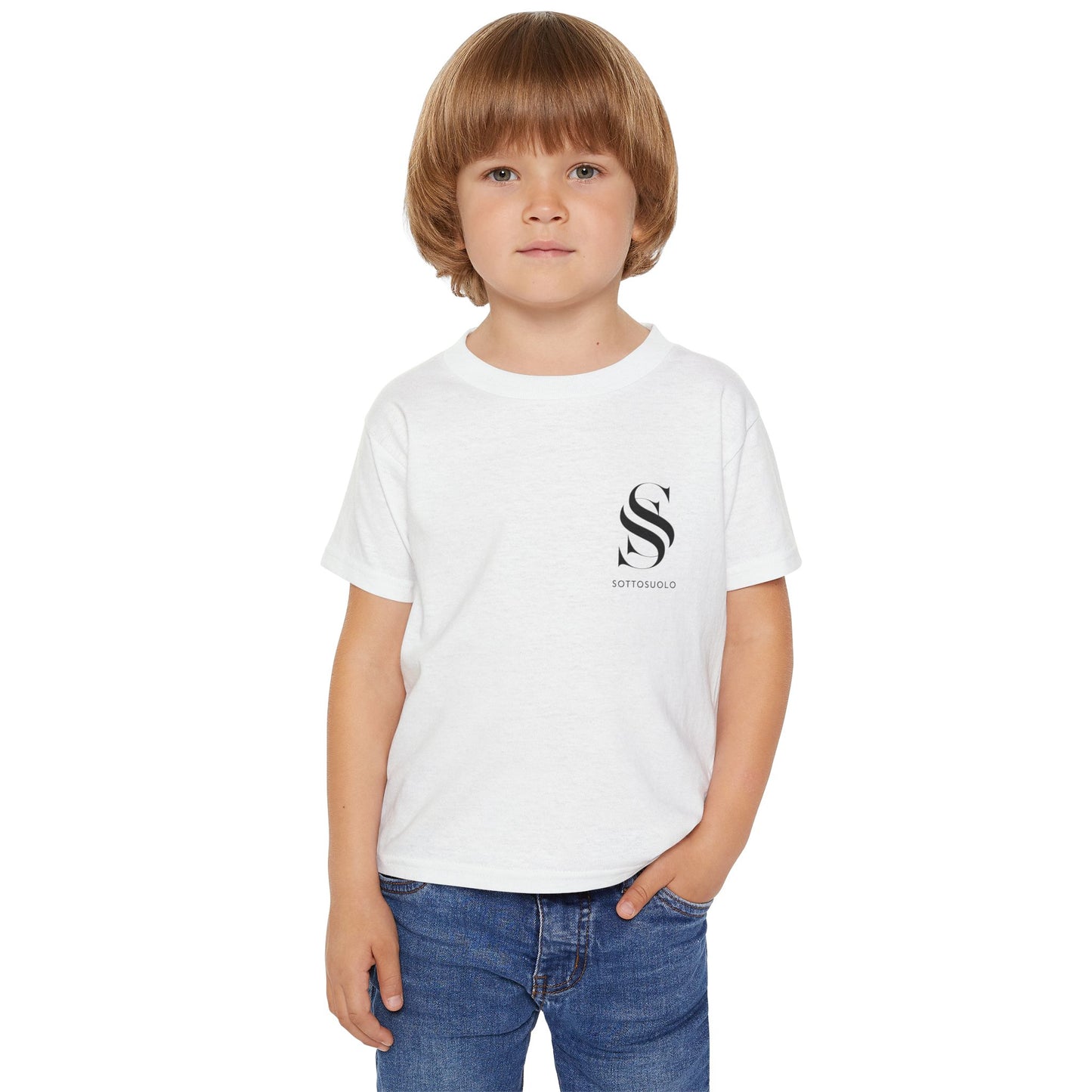Stylish Toddler T-Shirt with Monochrome Design, Casual Kids Tee, Baby Gift, Everyday Wear, Cute Toddler Apparel