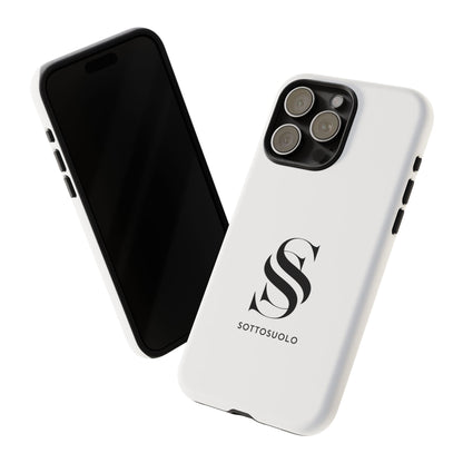 Sleek Phone Case with Monogram, Tough Phone Cover, Customizable Cases, Stylish Gadget Accessory, Gift for Tech Lovers, Modern Design
