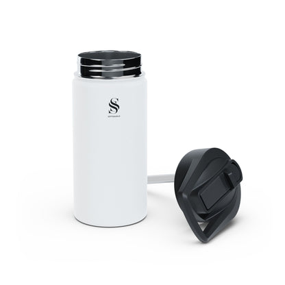 Stylish Stainless Steel Water Bottle, Travel Mug, Eco-Friendly Drinkware, Gift for Fitness Enthusiasts, Personalized Hydration Bottle