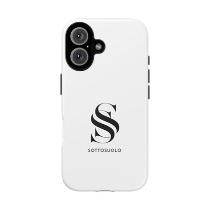 Sleek Phone Case with Monogram, Tough Phone Cover, Customizable Cases, Stylish Gadget Accessory, Gift for Tech Lovers, Modern Design