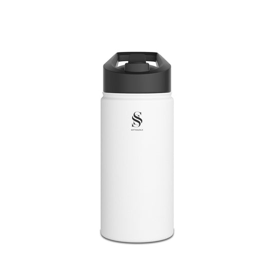 Stylish Stainless Steel Water Bottle, Travel Mug, Eco-Friendly Drinkware, Gift for Fitness Enthusiasts, Personalized Hydration Bottle