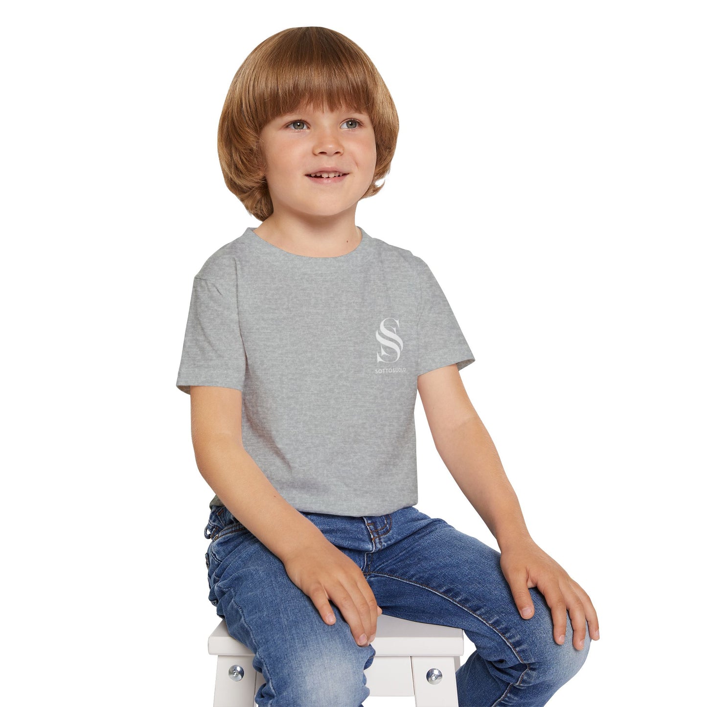 Stylish Toddler T-Shirt with Monochrome Design, Casual Kids Tee, Baby Gift, Everyday Wear, Cute Toddler Apparel