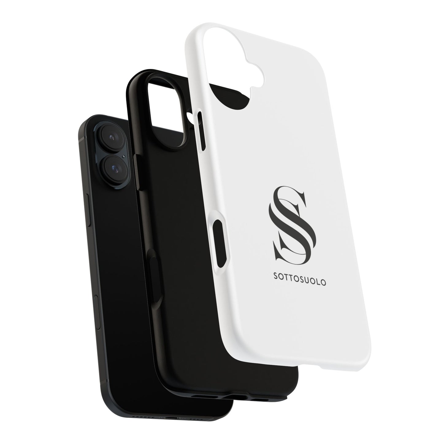 Sleek Phone Case with Monogram, Tough Phone Cover, Customizable Cases, Stylish Gadget Accessory, Gift for Tech Lovers, Modern Design