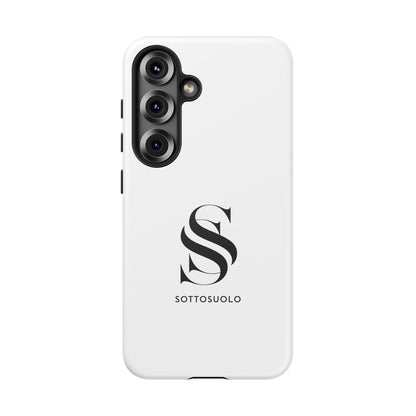 Sleek Phone Case with Monogram, Tough Phone Cover, Customizable Cases, Stylish Gadget Accessory, Gift for Tech Lovers, Modern Design