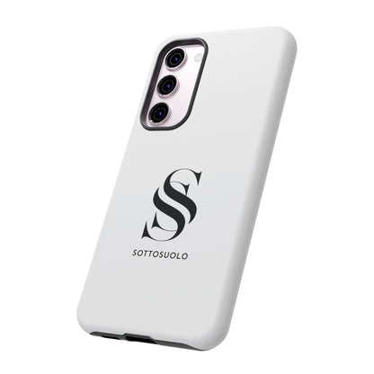 Sleek Phone Case with Monogram, Tough Phone Cover, Customizable Cases, Stylish Gadget Accessory, Gift for Tech Lovers, Modern Design