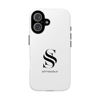 Sleek Phone Case with Monogram, Tough Phone Cover, Customizable Cases, Stylish Gadget Accessory, Gift for Tech Lovers, Modern Design