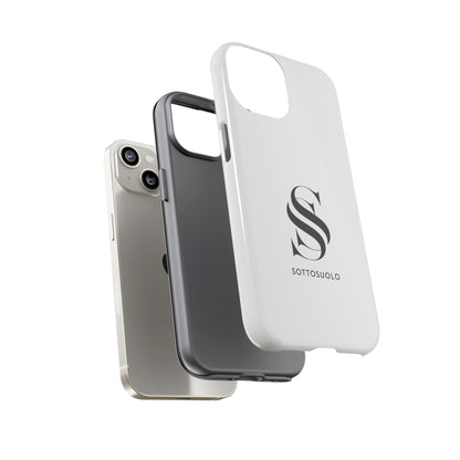 Sleek Phone Case with Monogram, Tough Phone Cover, Customizable Cases, Stylish Gadget Accessory, Gift for Tech Lovers, Modern Design
