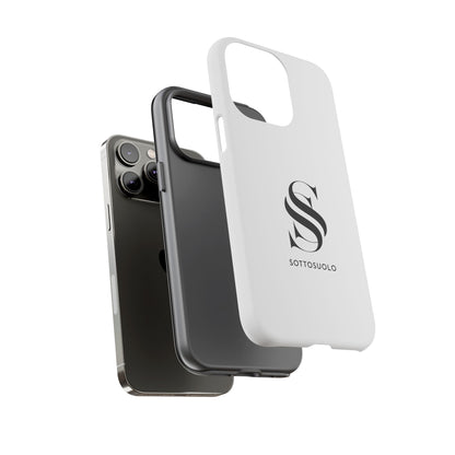Sleek Phone Case with Monogram, Tough Phone Cover, Customizable Cases, Stylish Gadget Accessory, Gift for Tech Lovers, Modern Design