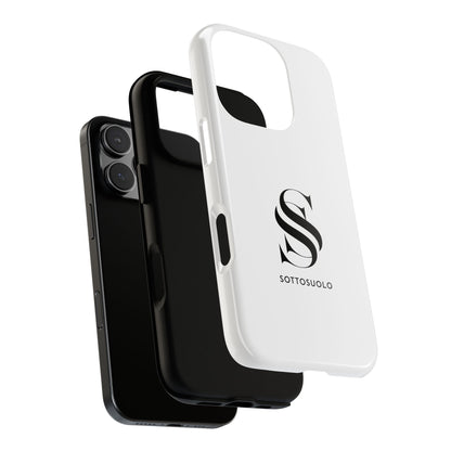 Sleek Phone Case with Monogram, Tough Phone Cover, Customizable Cases, Stylish Gadget Accessory, Gift for Tech Lovers, Modern Design