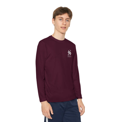 Youth Long Sleeve Competitor Tee - Perfect for Sports, Casual Wear, Active Lifestyle, Gift for Kids, Outdoor Adventures