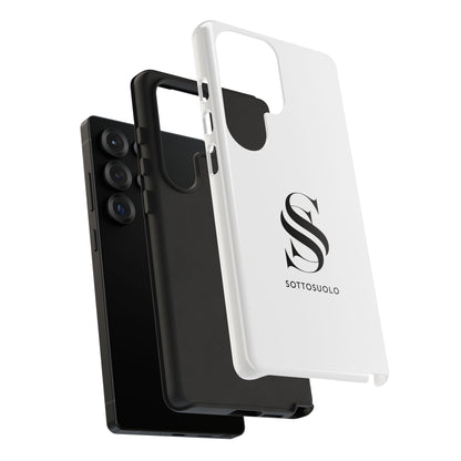 Sleek Phone Case with Monogram, Tough Phone Cover, Customizable Cases, Stylish Gadget Accessory, Gift for Tech Lovers, Modern Design