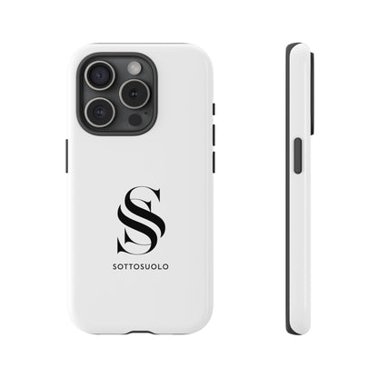 Sleek Phone Case with Monogram, Tough Phone Cover, Customizable Cases, Stylish Gadget Accessory, Gift for Tech Lovers, Modern Design