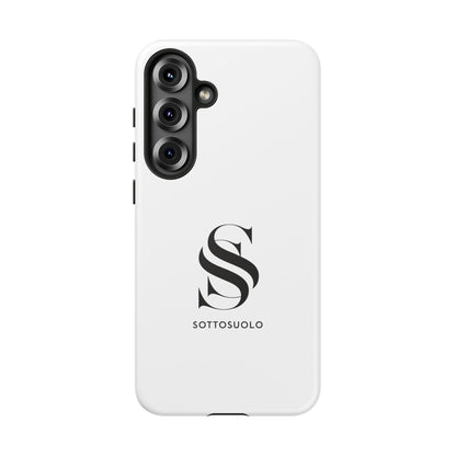 Sleek Phone Case with Monogram, Tough Phone Cover, Customizable Cases, Stylish Gadget Accessory, Gift for Tech Lovers, Modern Design