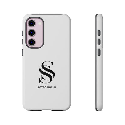 Sleek Phone Case with Monogram, Tough Phone Cover, Customizable Cases, Stylish Gadget Accessory, Gift for Tech Lovers, Modern Design
