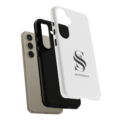 Sleek Phone Case with Monogram, Tough Phone Cover, Customizable Cases, Stylish Gadget Accessory, Gift for Tech Lovers, Modern Design