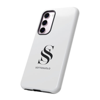 Sleek Phone Case with Monogram, Tough Phone Cover, Customizable Cases, Stylish Gadget Accessory, Gift for Tech Lovers, Modern Design