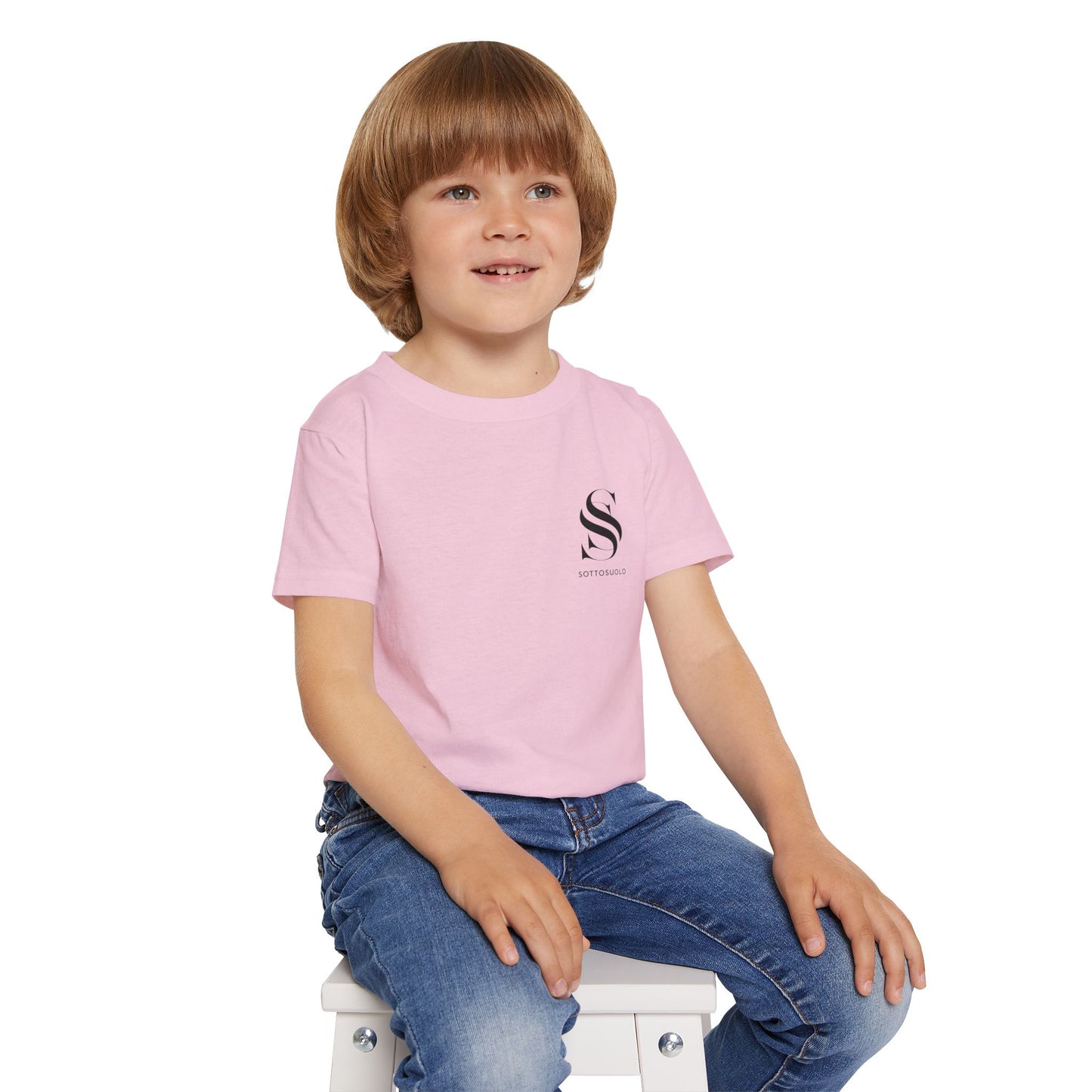 Stylish Toddler T-Shirt with Monochrome Design, Casual Kids Tee, Baby Gift, Everyday Wear, Cute Toddler Apparel