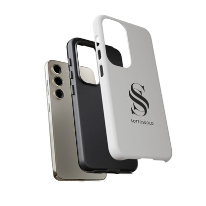 Sleek Phone Case with Monogram, Tough Phone Cover, Customizable Cases, Stylish Gadget Accessory, Gift for Tech Lovers, Modern Design