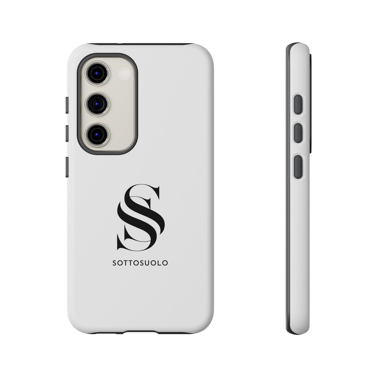 Sleek Phone Case with Monogram, Tough Phone Cover, Customizable Cases, Stylish Gadget Accessory, Gift for Tech Lovers, Modern Design