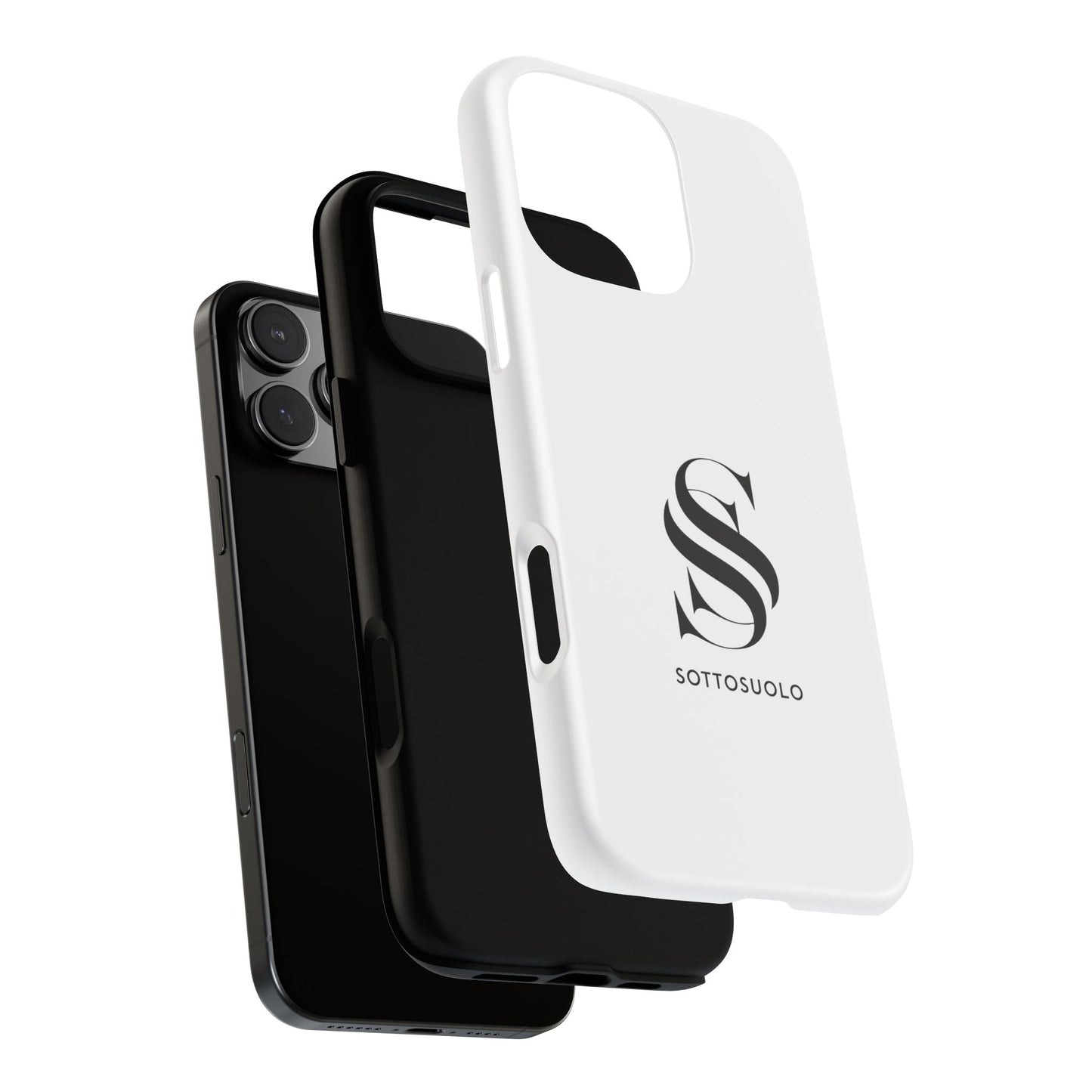 Sleek Phone Case with Monogram, Tough Phone Cover, Customizable Cases, Stylish Gadget Accessory, Gift for Tech Lovers, Modern Design