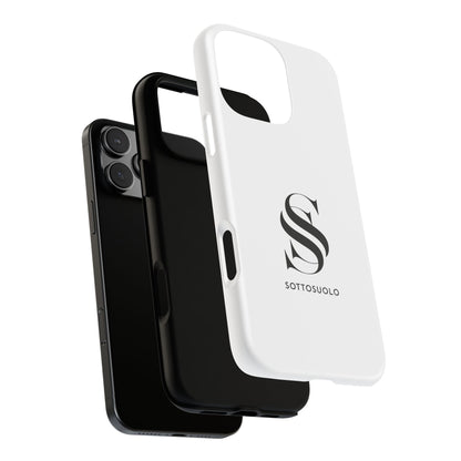 Sleek Phone Case with Monogram, Tough Phone Cover, Customizable Cases, Stylish Gadget Accessory, Gift for Tech Lovers, Modern Design