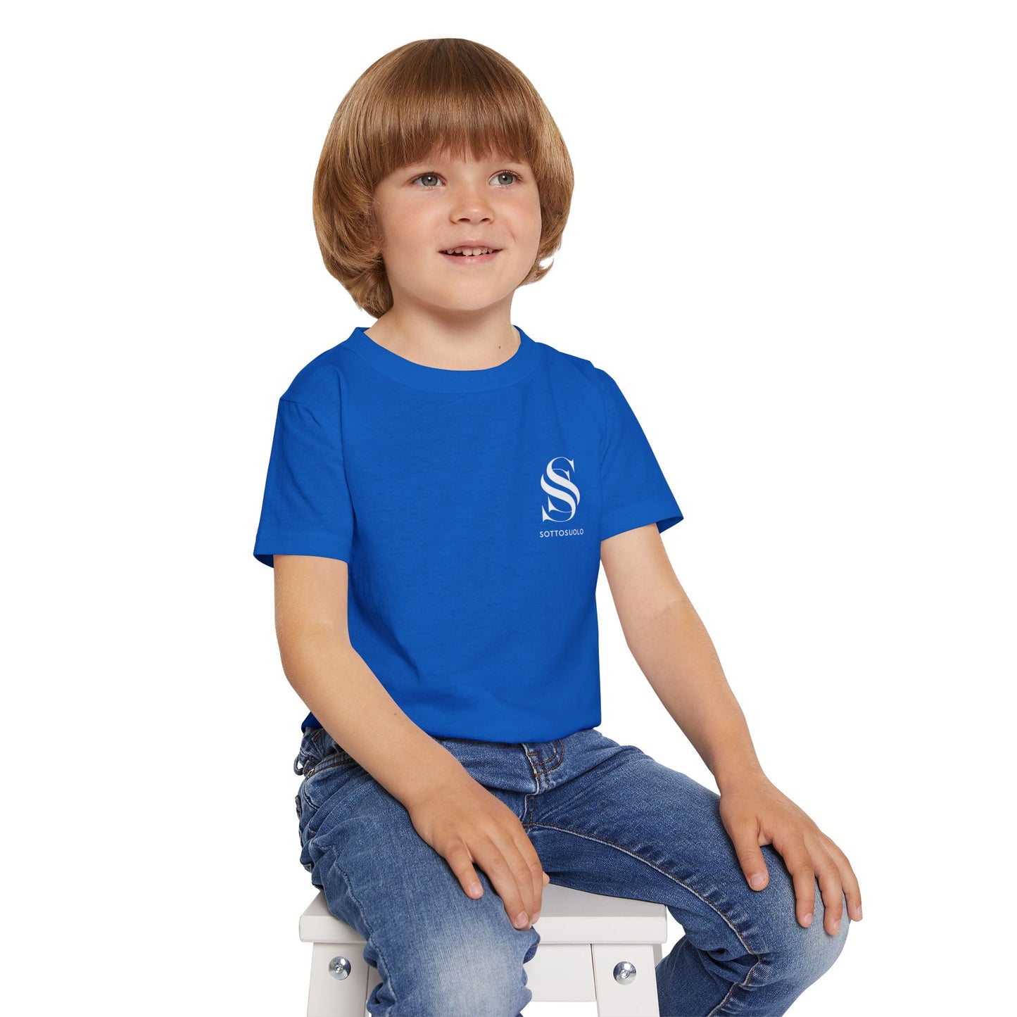 Stylish Toddler T-Shirt with Monochrome Design, Casual Kids Tee, Baby Gift, Everyday Wear, Cute Toddler Apparel