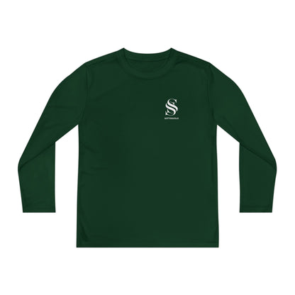 Youth Long Sleeve Competitor Tee - Perfect for Sports, Casual Wear, Active Lifestyle, Gift for Kids, Outdoor Adventures