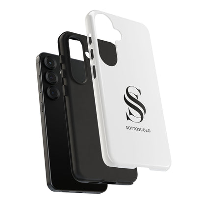 Sleek Phone Case with Monogram, Tough Phone Cover, Customizable Cases, Stylish Gadget Accessory, Gift for Tech Lovers, Modern Design