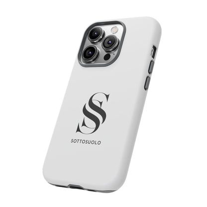 Sleek Phone Case with Monogram, Tough Phone Cover, Customizable Cases, Stylish Gadget Accessory, Gift for Tech Lovers, Modern Design