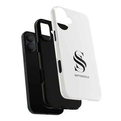 Sleek Phone Case with Monogram, Tough Phone Cover, Customizable Cases, Stylish Gadget Accessory, Gift for Tech Lovers, Modern Design