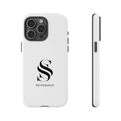 Sleek Phone Case with Monogram, Tough Phone Cover, Customizable Cases, Stylish Gadget Accessory, Gift for Tech Lovers, Modern Design