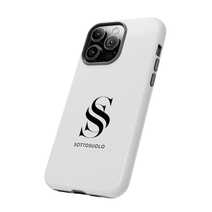 Sleek Phone Case with Monogram, Tough Phone Cover, Customizable Cases, Stylish Gadget Accessory, Gift for Tech Lovers, Modern Design