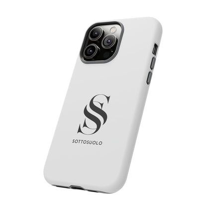 Sleek Phone Case with Monogram, Tough Phone Cover, Customizable Cases, Stylish Gadget Accessory, Gift for Tech Lovers, Modern Design