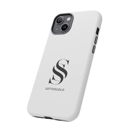 Sleek Phone Case with Monogram, Tough Phone Cover, Customizable Cases, Stylish Gadget Accessory, Gift for Tech Lovers, Modern Design