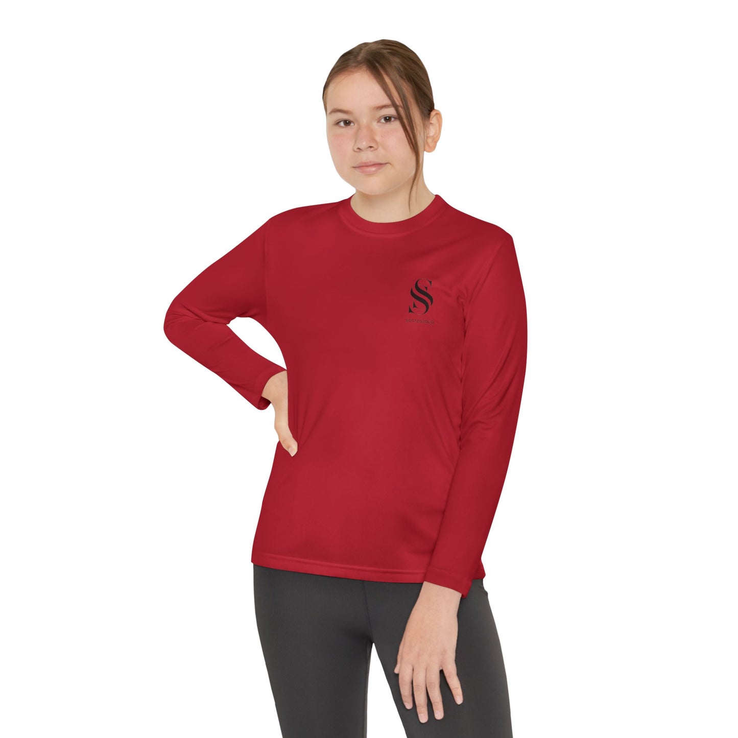 Youth Long Sleeve Competitor Tee - Perfect for Sports, Casual Wear, Active Lifestyle, Gift for Kids, Outdoor Adventures